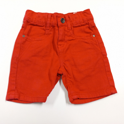 Pantalone Rosso Corto Tipo Jeans 2 Anni  