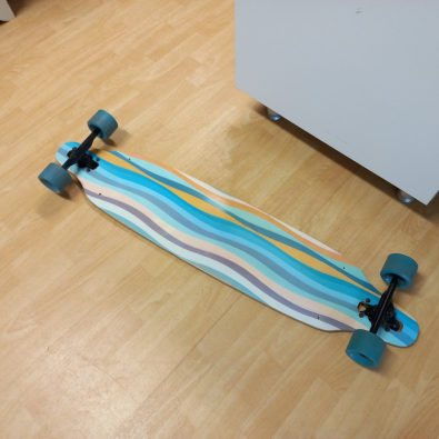 Skateboard Longboard Striato   