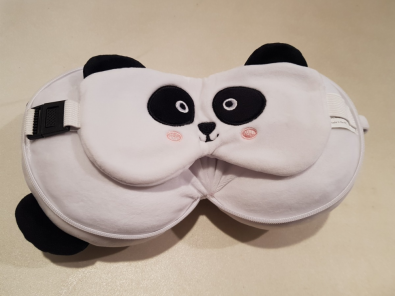 Poggiatesta-mascherina Occhi Panda Puckator  