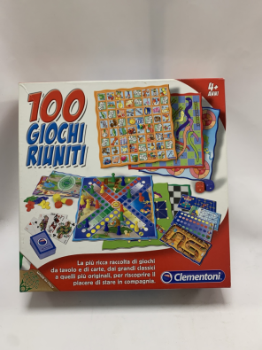Gioco 100 Giochi Riuniti Clementoni  