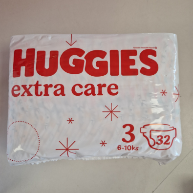 Pannolini Huggies Taglia 3 (6/10 Kg) 32 Pz.  