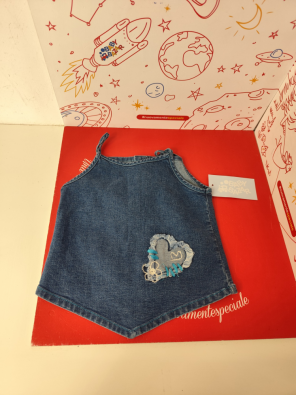 Maglia Bimba Jeans 3 Anni Minibanda  