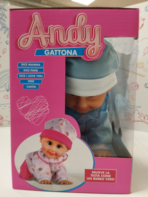 Bambola Andy Gattona   