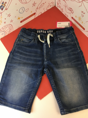 Bermuda Bimbo Jeans 7-8 Anni 5.5  