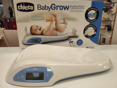 Bilancia Chicco Babygrow Digitale Bluetooth (2023) Misura Altezza - Pile Incluse
