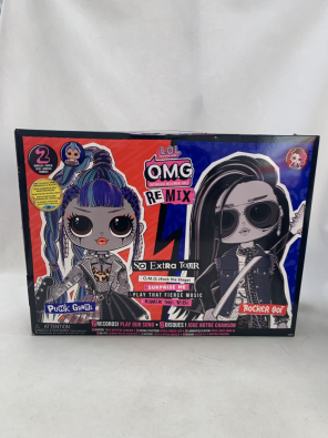 Bambola LOL Suprise! O.M.G. Rocker Boy + Punk Girl NUOVO Mai Aperto  